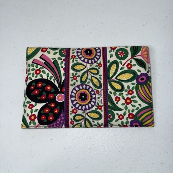 Vera Bradley Women’s Viva La Vera Travel Envelope Wallet Clutch Floral - Picture 2 of 7